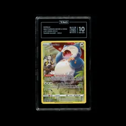 2022 Pokemon SWSH Lost Origin Trainer Gallery TG10/TG30 Snorlax TAG 10 (955) - Image 1