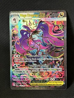 Mega Dragalge EX 118/086 SIR! Minty, Pack Fresh Pokemon TCG - Image 1