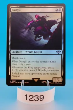 MTG Nazgul (0337) Universes Beyond: the Lord of the Rings Foil - Image 1