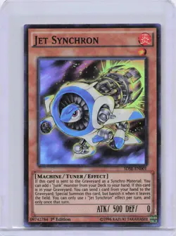 YuGiOh Jet Synchron SDSE-EN001 Ultra Rare 1st Edition NM 🔥 - Image 1