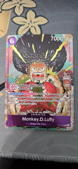 One Piece Luffy Promo Bandai Fest 25-26 English - Image 1