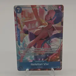 Bandai One Piece Nefeltari Vivi EB04-025 SR Alt Art Foil English Character - Image 1
