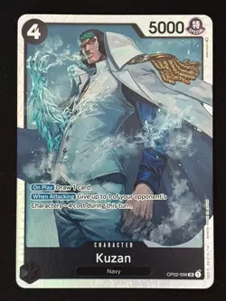 Kuzan (OP02-096) - Paramount War (OP02) - One Piece Card Game - Image 1