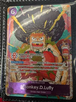 Monkey.D.Luffy (Bandai Card Fest 25-26) OP07-073 One Piece Promotion Cards Foil - Image 1
