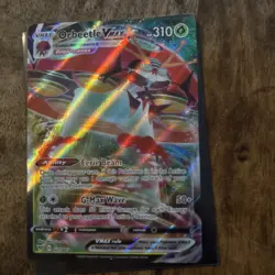 Pokemon TCG Orbeetle VMAX 021/185 Vivid Voltage Ultra Rare Holo Card - Image 1