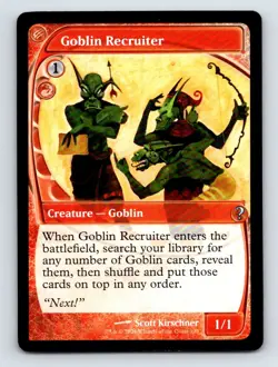 Goblin Recruiter (Future Sight) U Mystery Booster 2 193 NM - Image 1
