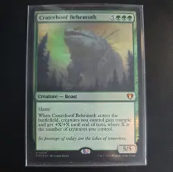MtG - Craterhoof Behemoth - 0556 - Commander Masters - Mythic - Foil - Image 1