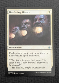 Deafening Silence ~ Throne of Eldraine [ NearMint ] [ Magic MTG ] - Image 1