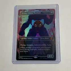 MTG Krang Utrom Warlord Mythic Foil #221 Magic Teenage Mutant Ninja Turtles TMNT - Image 3