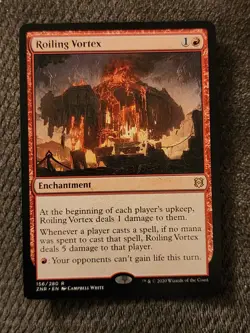 Magic the Gathering MTG Roiling Vortex Zendikar Rising (ZNR) Rare NM - Image 1