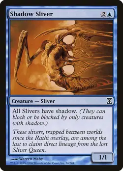 Shadow Sliver NonFoil Time Spiral 76 NM MTG - Image 1