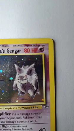 Pokemon Gym Heroes Sabrina's Gengar Holo 14/132 - Image 2