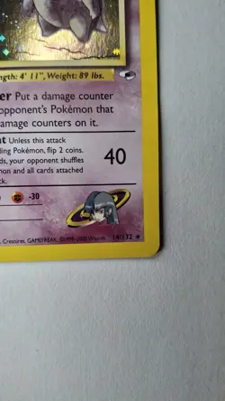 Pokemon Gym Heroes Sabrina's Gengar Holo 14/132 - Image 3