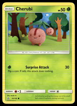POKEMON CHERUBI ULTRA PRISM 10/156 C NM/M Asako Ito - Image 1