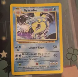 Wizards of the Coast Gyarados 6/102 Base Set Unlimited Holo Rare 100 HP EN 1999 - Image 1