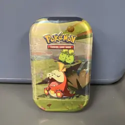 Pokemon - Paldea Friends Mini Tin - FUECOCO & SMOLIV SEALED - Image 1