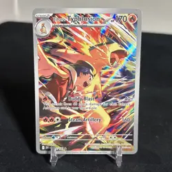 Pokemon Ethan's Typhlosion 190/182 Destined Rivals Illustration Rare Full Art - Image 1