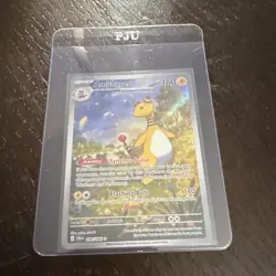 Pokemon TCG Ampharos 090/086 CRN Rare Holo 160 HP Stage 2 Lightning English 2018 - Image 1