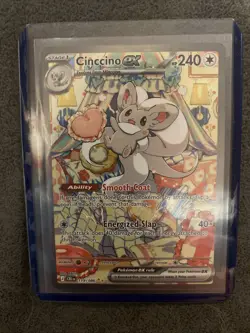 Cinccino ex Special Illustration Rare SIR 119/086 Pokemon TCG Chaos Rising - Image 1
