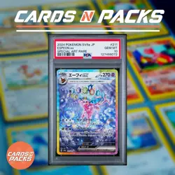 Carte Pokemon Espeon EX 211/187 Japanese Terastal Fest ex PSA 10 GEM MINT 🔥 - Image 1