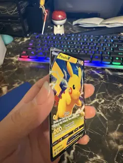 Pikachu V - SWSH061 Black Star Promo Pokemon - - Image 3