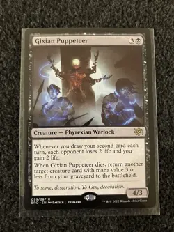 Magic The Gathering MTG - Gixian Puppeteer - BRO - Image 1