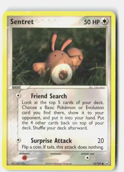 Sentret 75/109 Common Team Rocket Returns Pokemon Near Mint - Image 1