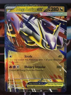 2025 POKEMON MEG EN-MEGA EVOLUTION 100/132 MEGA LATIAS EX NM/M - Image 1