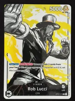 Rob Lucci (OP03-076) (Alternate Art) - Pillars of Strength (OP03) - One Piece - Image 1