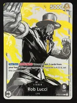 Rob Lucci (OP03-076) (Alternate Art) - Pillars of Strength (OP03) - One Piece - Image 3