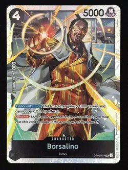 Borsalino (OP02-114) (Reprint) - Premium Booster -The Best- (PRB-01) - One Piece - Image 1