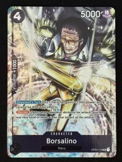 Borsalino (OP02-114) (Alternate Art) - Paramount War (OP02) - One Piece - Image 1
