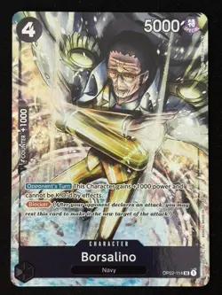 Borsalino (OP02-114) (Alternate Art) - Paramount War (OP02) - One Piece - Image 3