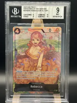 BGS 9 Rebecca Alt Art OP05-091 SR Awakening of the New Era One Piece English - Image 1
