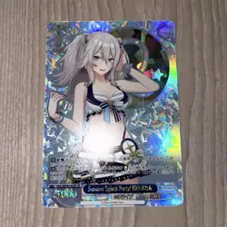 Signed Weiss Schwarz hololive Summer Collection Shishiro Botan HOL/WE44-45SP SP - Image 1