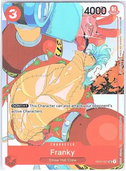 One-Piece OP01-021 Franky (Gift Collection 2023) UC One Piece Promotion Cards OP - Image 1