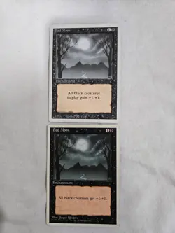 mtg bad moon X2 light play - Image 1