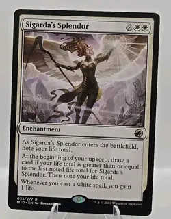 Sigarda's Splendor MTG Innistrad: Midnight Hunt Regular - Image 1