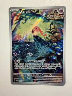 Pokemon TCG Scream Tail SVP EN 065 Basic Holo Card English 2023 Standard Size - Image 3