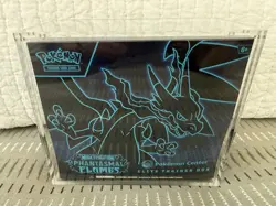 Sealed Phantasmal Flames Pokemon Center Elite Trainer Box ETB With Acrylic Case - Image 1