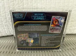 Sealed Phantasmal Flames Pokemon Center Elite Trainer Box ETB With Acrylic Case - Image 2