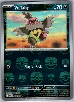 Vullaby Master Ball 063/086 SV: White Flare - Pokemon Card - NM - Image 1