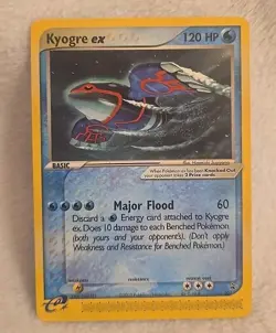 Pokemon Kyogre ex - (Nintendo Power Magazine) Black Star Promo 2003 001 MP - Image 1