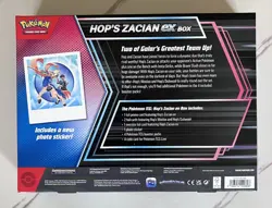 Pokemon Hop's Zacian Ex Box Sealed Packs + Promos - Image 2