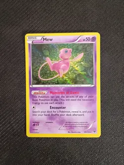 Mew 29/124 Holo Rare Fates Collide Pokemon TCG HP - Image 1