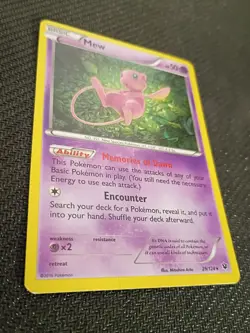 Mew 29/124 Holo Rare Fates Collide Pokemon TCG HP - Image 3