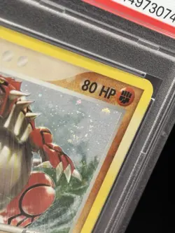 PSA 9 GROUDON 102 HOLO SWIRL !!! EX HIDDEN LEGENDS POKEMON MINT 9 - Image 4
