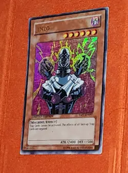 Yu-Gi-Oh! Jinzo YAP1-EN007 -Anniversary Pack limited edition Ultra Rare HP - Image 2