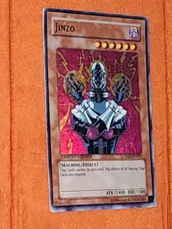 Yu-Gi-Oh! Jinzo YAP1-EN007 -Anniversary Pack limited edition Ultra Rare HP - Image 3