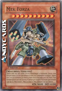 MEK FORZA • (Machina Force) • Comune • SDMM IT009 • 1Ed • Yugioh! • ANDYCARDS - Image 1